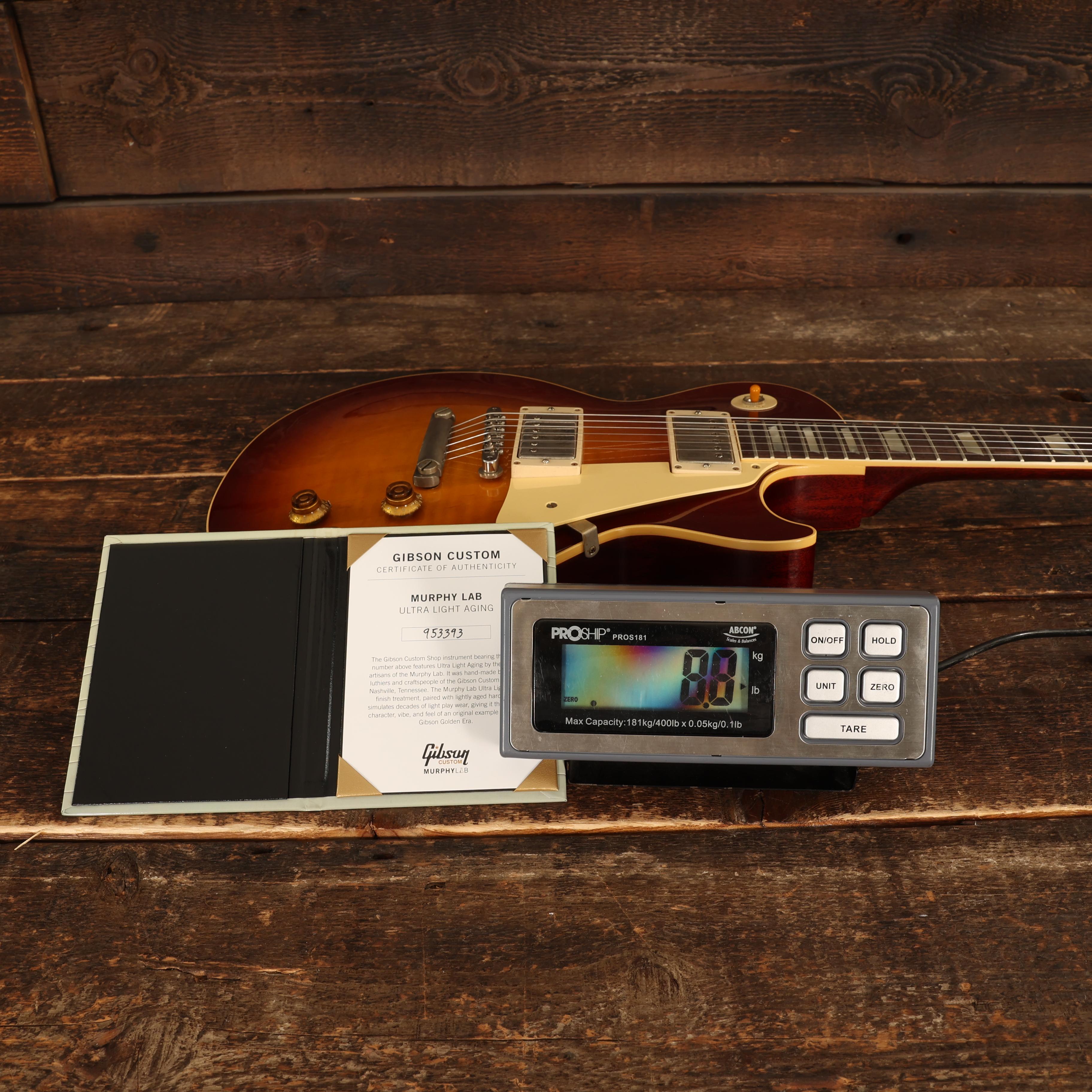 Gibson Custom Shop Murphy Lab 1959 Les Paul Standard Reissue Ultra